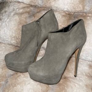 Giuseppe Zanotti Suede Ankle Booties
